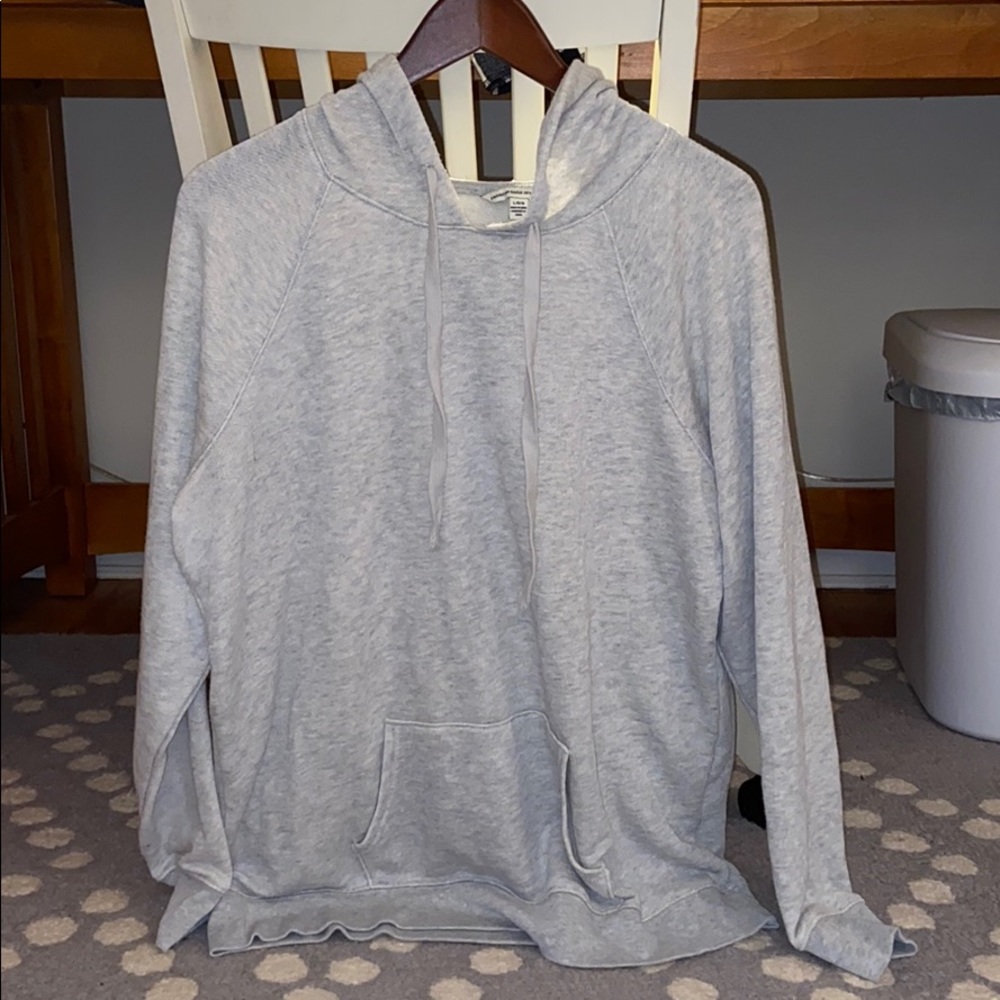 Light grey oversized sweatshirt